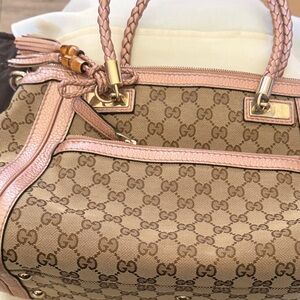 Gucci GG Canvas Bella Satchel